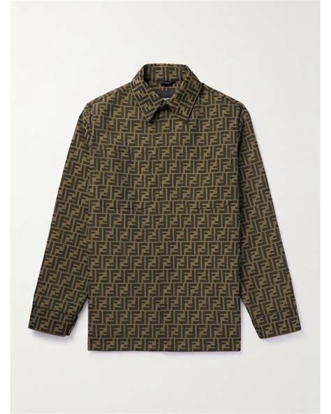 fendi overshirt|Fendi shirts for men.